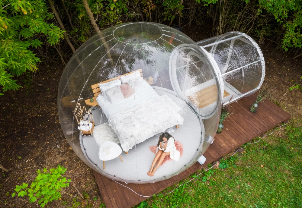 outdoor camping bubble tent